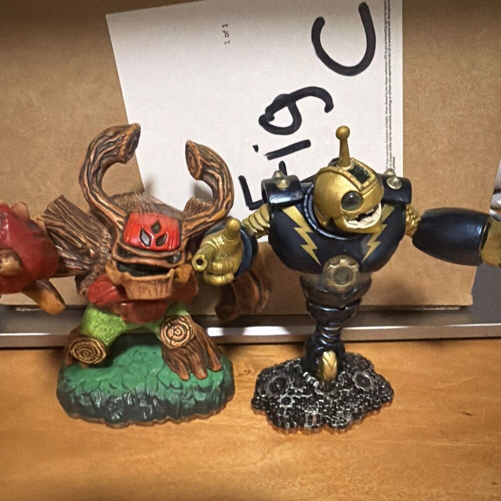 Skylanders Giants Legendary Bouncer And Tree Rex